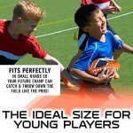 Franklin Sports NFL Denver Broncos Football - Youth Football - Mini 8.5" Rubber Ball - Perfect for Kids - Team Logos and Colors