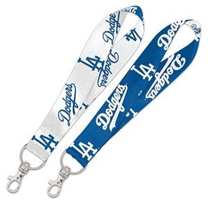 Wincraft MLB Los Angeles Dodgers Lanyard Key Strap, 1"