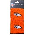Franklin Sports unisex Wristbands Franklin Sports NFL Denver Broncos Embroidered Wristbands, Team Specific, OSFM US
