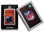 Zippo NFL Denver Broncos Helmet Street Chrome Pocket Lighter