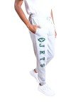 Ultra Game NFL Men's Super Soft Game Day Jogger Sweatpants, New York Jets, Heather Gray, Large