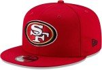 New Era NFL 9FIFTY Adjustable mens Snapback Hat Cap One Size Fits All (San Francisco 49ers)