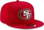 New Era NFL 9FIFTY Adjustable mens Snapback Hat Cap One Size Fits All (San Francisco 49ers)
