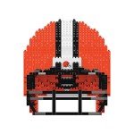 FOCO Cleveland Browns NFL 3D BRXLZ Puzzle Replica Helmet Set 1Z