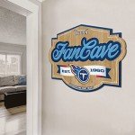 YouTheFan NFL Tennessee Titans Fan Cave Sign