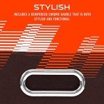 Franklin Sports Cleveland Browns NFL Storage Bin - Collapsible Cube Container + Basket - NFL Office, Bedroom + Living Room Décor - Folding Storage Bin for Football Fans - 11"x11"