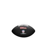 WILSON Sporting Goods NFL New England Patriots Team Logo Football , Black, Mini Size