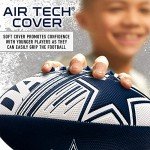Franklin Sports NFL Dallas Cowboys Football - Youth Mini Football - 8.5" Junior Size Ball - SPACELACE Easy Grip Texture- Perfect for Kids