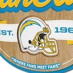 YouTheFan NFL Los Angeles Chargers Fan Cave Sign