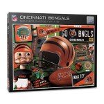 YouTheFan NFL Cincinnati Bengals Retro Series Puzzle - 500 Pieces