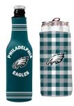 Football Can & Bottle Holder Insulator Beverage Huggie Cooler (Philadelphia Green Crest/Logo (Eagles))