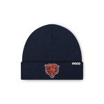 FOCO Men's Chicago Bears NFL Logo Basic Beanie Hat, Team Color