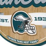YouTheFan NFL Philadelphia Eagles Fan Cave Sign