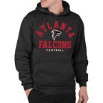 Junk Food Clothing x NFL - Atlanta Falcons - Classic Team Logo - Unisex Adult Pullover Fleece Hoodie for Men and Women - Size Large