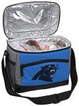 Rawlings NFL Soft Sided Insulated Cooler Bag/Lunch Box, 12-Can Capacity, Carolina Panthers