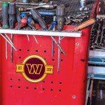 Rico Industries NFL Football Washington Commanders Standard Badge Magnet - for Car, Fridge