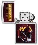 Zippo NFL Washington Commanders Helmet Street Chrome Pocket Lighter