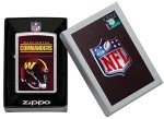 Zippo NFL Washington Commanders Helmet Street Chrome Pocket Lighter