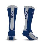 For Bare Feet NFL INDIANAPOLIS COLTS MVP Crew Sock Team Color Large