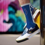 For Bare Feet NFL INDIANAPOLIS COLTS MVP Crew Sock Team Color Large