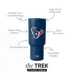 Simple Modern Officially Licensed NFL Houston Texans 30 oz Tumbler with Flip Lid and Straws | Insulated Cup Stainless Steel | Gifts for Men Women | Trek Collection | Houston Texans