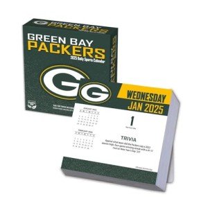 TURNER SPORTS Green Bay Packers 2025 Box Calendar (25998053039)