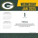 TURNER SPORTS Green Bay Packers 2025 Box Calendar (25998053039)