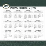 TURNER SPORTS Green Bay Packers 2025 Box Calendar (25998053039)