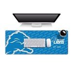 YouTheFan NFL Detroit Lions Logo Series Desk Pad SMU, Team Colors