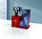 SOAR NFL Wireless Charger and Desktop Organizer, Tampa Bay Buccaneers