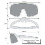 Siskiyou Sports NFL Shield Sunglasses Denver Broncos Logo, Team Colors, One Size