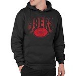 Junk Food Clothing x NFL - San Francisco 49ers - Team Spotlight - Unisex Adult Pullover Fleece Hoodie for Men and Women - Size X-Large