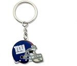 Aminco NFL New York Giants Helmet Keychain, Blue, 5