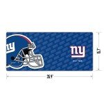YouTheFan NFL New York Giants Logo Series Desk Pad