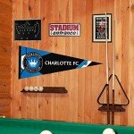 WinCraft Charlotte Football Club Pennant Flag Banner