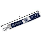 Rico Industries NFL Football Dallas Cowboys Wrist Lanyard Key Chain, Cute Wristlet Strap Keychain Holder for Women Men Car Keys ID Badges Card Wallet Phone Camera