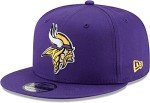 New Era NFL 9FIFTY Adjustable Snapback Hat Cap One Size Fits All (Minnesota Vikings Purple)