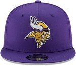 New Era NFL 9FIFTY Adjustable Snapback Hat Cap One Size Fits All (Minnesota Vikings Purple)