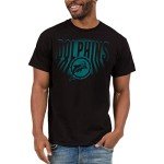 Junk Food Clothing x NFL - Miami Dolphins - Team Spotlight - Unisex Adult Short Sleeve Fan T-Shirt for Men and Women - Size X-Large