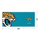 YouTheFan unisex adult Jacksonville Jaguars Logo Series Desk Pad, Team Colors, One Size US