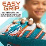 Franklin Sports NFL Miami Dolphins Football - Youth Football - Mini 8.5" Rubber Ball - Perfect for Kids - Team Logos and Colors