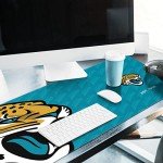 YouTheFan unisex adult Jacksonville Jaguars Logo Series Desk Pad, Team Colors, One Size US