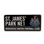 Newcastle United Color Street Sign - 16in x 7in - One Size