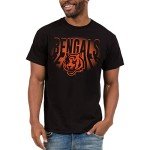 Junk Food Clothing x NFL - Cincinnati Bengals - Team Spotlight - Unisex Adult Short Sleeve Fan T-Shirt for Men and Women - Size X-Large