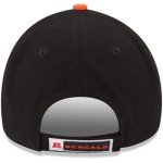 New Era NFL The League 9FORTY Adjustable Hat Cap One Size (US, Alpha, One Size, Cincinnati Bengals - Black)