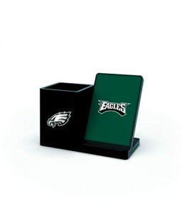 SOAR NFL Wireless Charger and Desktop Organizer, Philadelphia Eagles