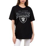 Junk Food Clothing x NFL - Las Vegas Raiders - Bold Logo - Unisex Adult Short Sleeve Fan T-Shirt for Men and Women - Size 3X-Large