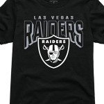 Junk Food Clothing x NFL - Las Vegas Raiders - Bold Logo - Unisex Adult Short Sleeve Fan T-Shirt for Men and Women - Size 3X-Large