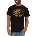Junk Food Clothing x NFL - Baltimore Ravens - Team Spotlight - Unisex Adult Short Sleeve Fan T-Shirt for Men and Women - Size X-Large