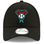New Era MLB The League 9FORTY Adjustable Hat Cap One Size Fits All - Arizona Diamondbacks Black